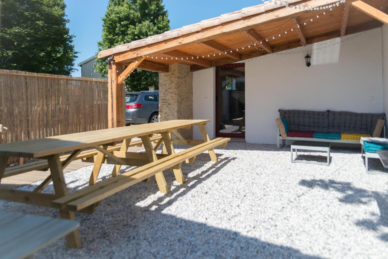 Longere Pierres/Modernite Proche Mer/La Guittiere Talmont-Saint-Hilaire Exterior photo